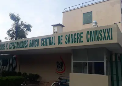 banco de sangre UMAE Hospital de Especialidades, CMN SXXI